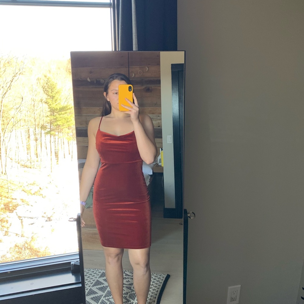 Charlotte Russe velvet dress